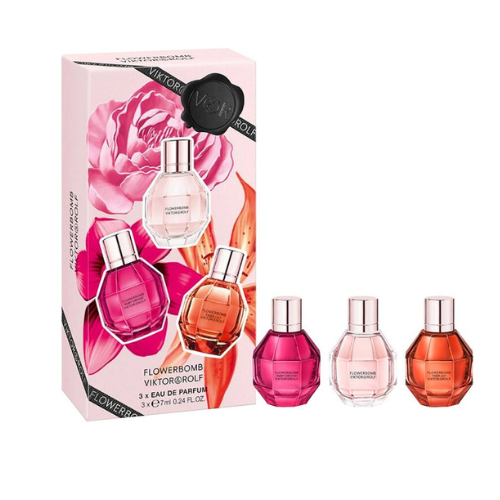 Viktor & Rolf Flowerbomb Mini PErfume Trio Set For Her Viktor & Rolf Flowerbomb Mini PErfume Trio Set For Her