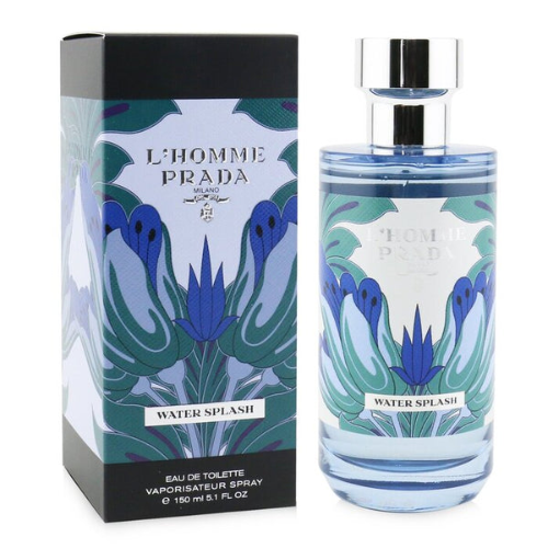 Prada L'homme Water Splash EDT For Him 150 ml / 5.1 Fl. oz. Prada L'homme Water Splash EDT For Him 150 ml / 5.1 Fl. oz.