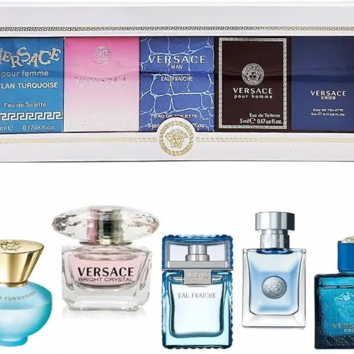 Versace Parfums Miniatures Collection Set 5 Pcs For Him / Her